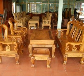 Bàn ghế phòng khách BGPK - 06